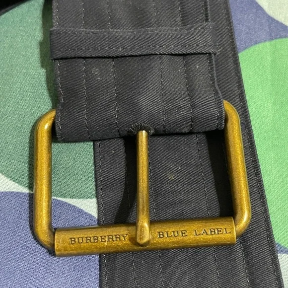 Burberry Blue Label Crestbridge Navy Double-Breasted Women's Jacket - Picture 11 of 11